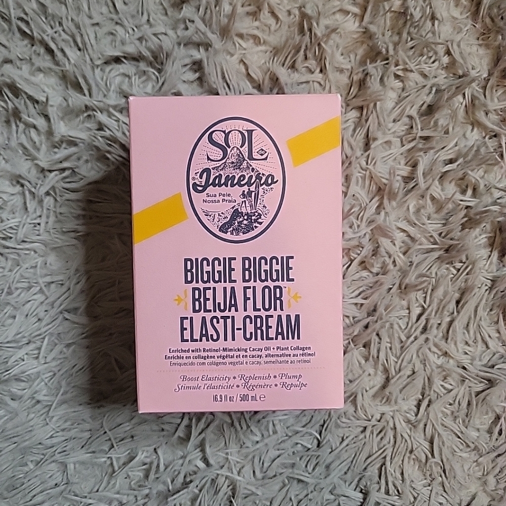 Sol de Janeiro Biggie Biggie Beija Flor Elasti-Cream 500mL / 16.9 fl oz New NIB